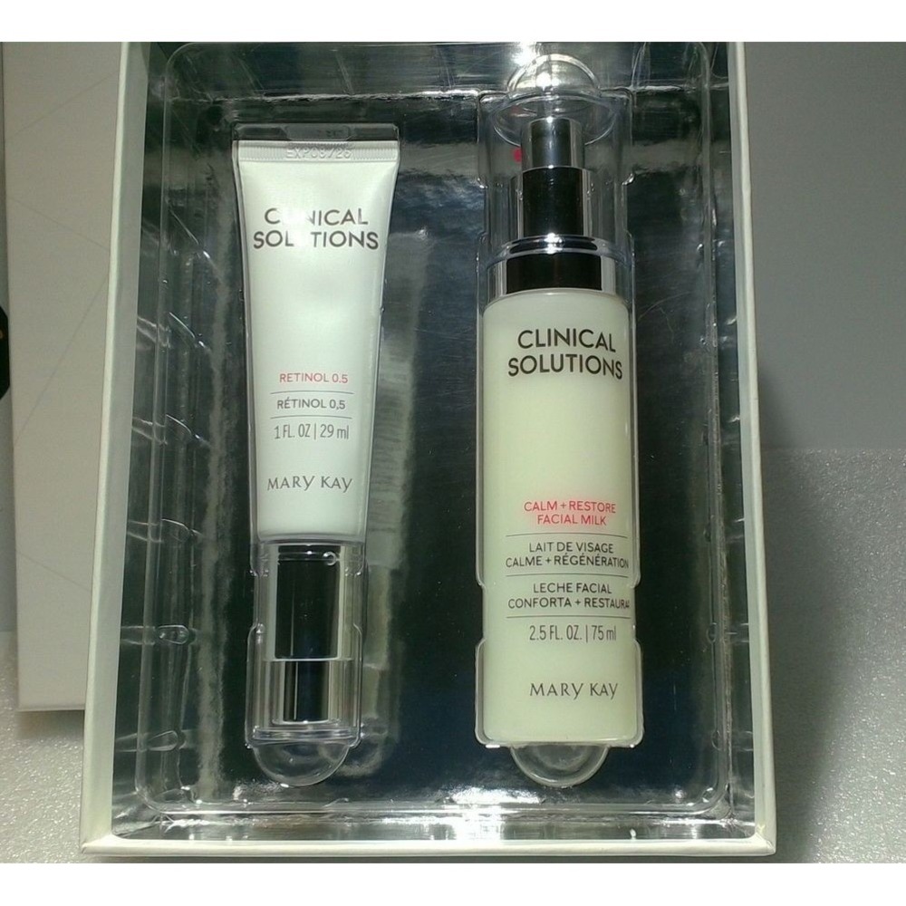 MARY‎ KAY Clinical Solutions Retinol 0.5 Set Facial Milk Retinol Cream Kit NEW